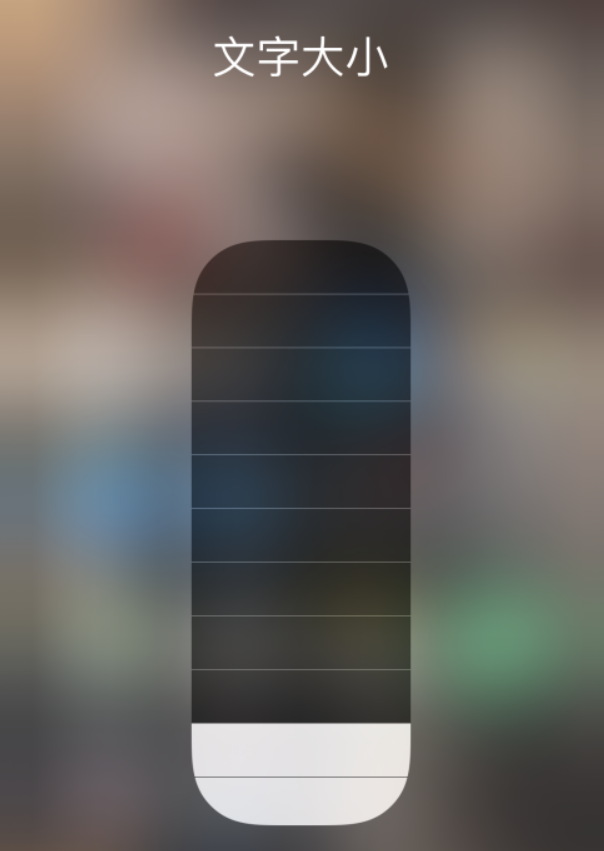 保亭苹果手机维修分享小技巧：在 iPhone 控制中心快速调节字体大小 